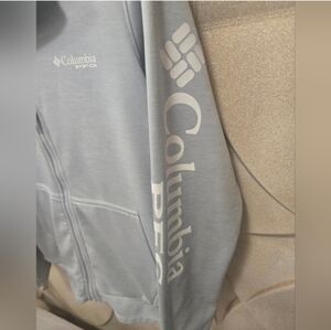 Columbia PFG Women's Jacket Light Gray Size Medium